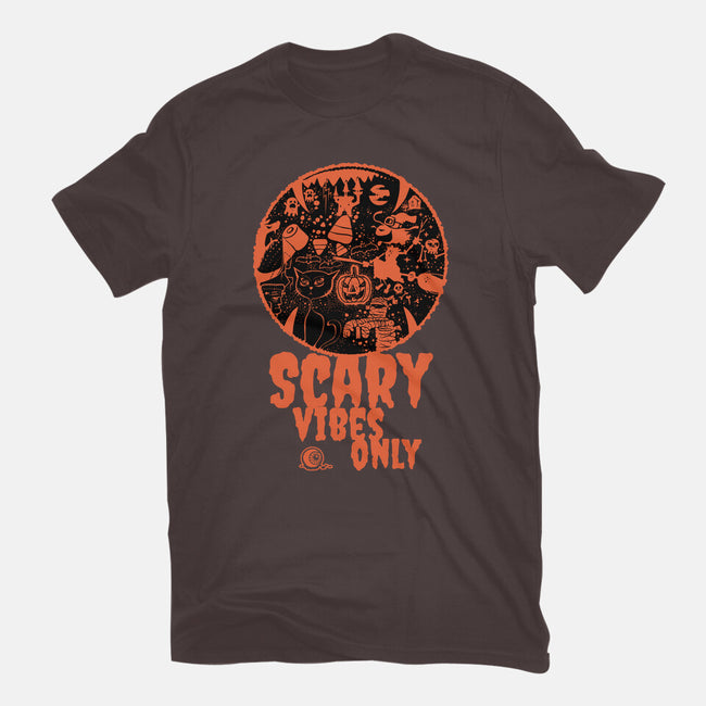 Scary Vibes Only-Mens-Basic-Tee-imisko