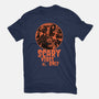 Scary Vibes Only-Womens-Basic-Tee-imisko