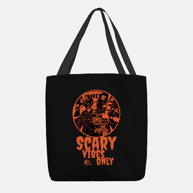 Scary Vibes Only-None-Basic Tote-Bag-imisko