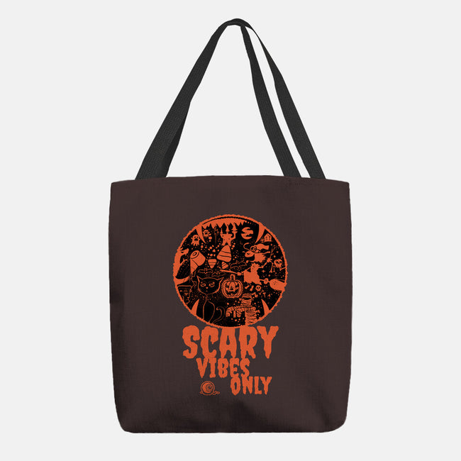 Scary Vibes Only-None-Basic Tote-Bag-imisko