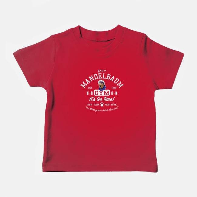 Izzy Mandelbaum Gym-Baby-Basic-Tee-AlemaArt