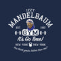 Izzy Mandelbaum Gym-Womens-Fitted-Tee-AlemaArt