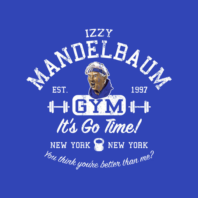 Izzy Mandelbaum Gym-Mens-Basic-Tee-AlemaArt