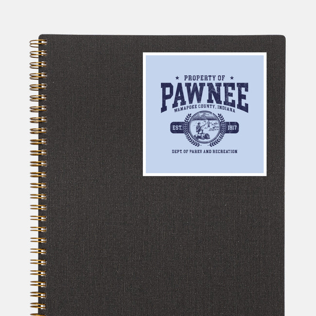 Property Of Pawnee-None-Glossy-Sticker-ACraigL