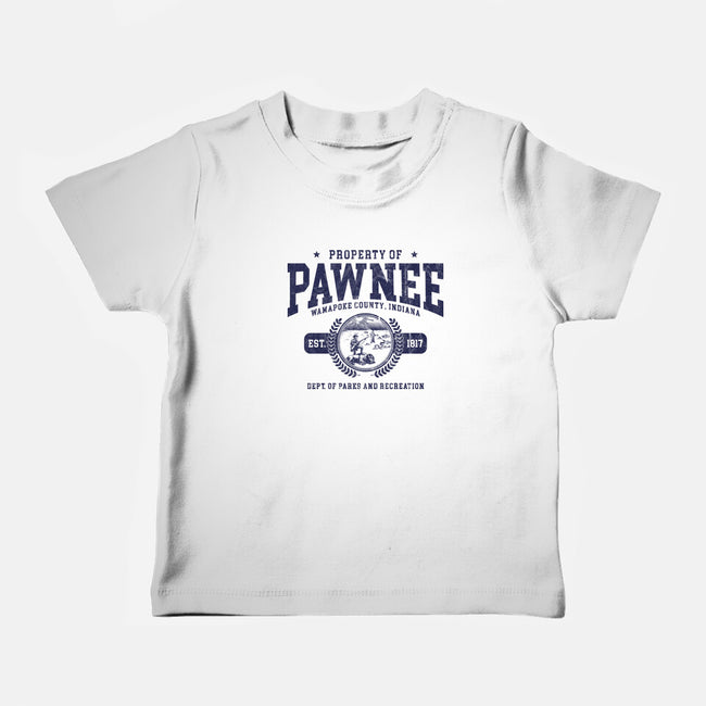 Property Of Pawnee-Baby-Basic-Tee-ACraigL