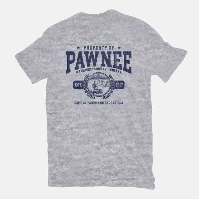 Property Of Pawnee-Youth-Basic-Tee-ACraigL