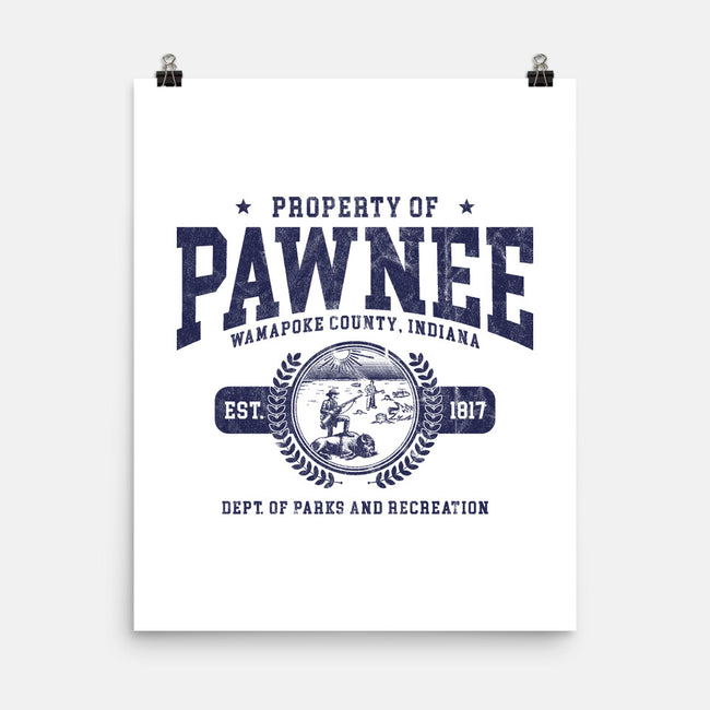 Property Of Pawnee-None-Matte-Poster-ACraigL