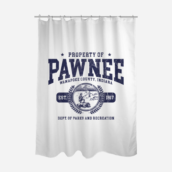 Property Of Pawnee-None-Polyester-Shower Curtain-ACraigL