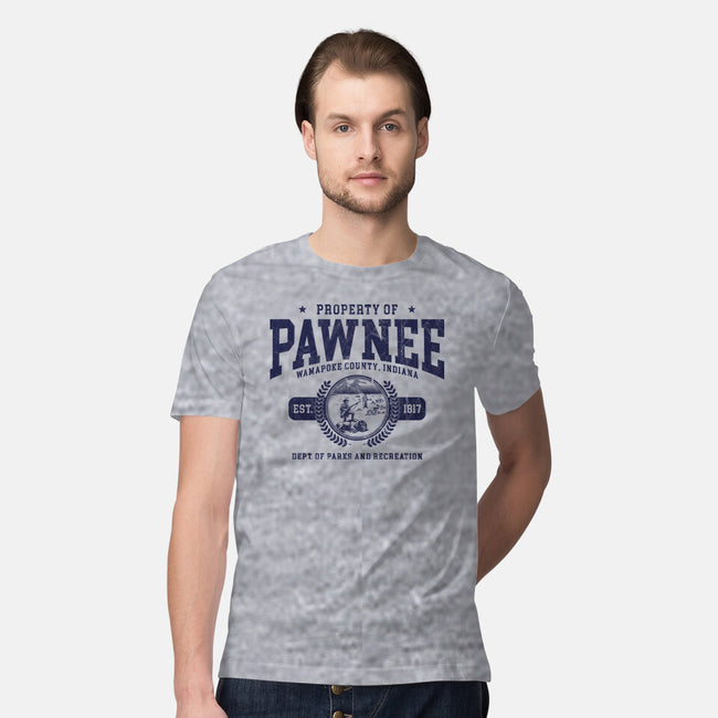 Property Of Pawnee-Mens-Premium-Tee-ACraigL