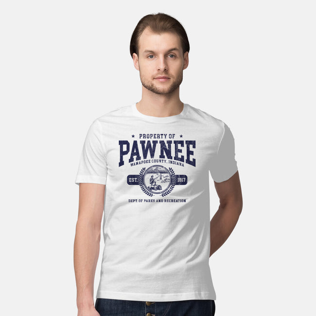 Property Of Pawnee-Mens-Premium-Tee-ACraigL