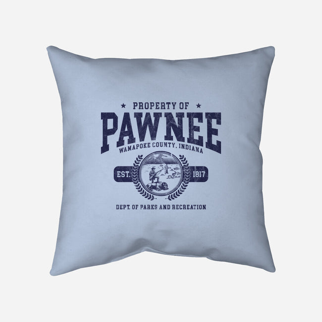 Property Of Pawnee-None-Removable Cover-Throw Pillow-ACraigL