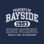 Property Of Bayside High-Womens-V-Neck-Tee-ACraigL