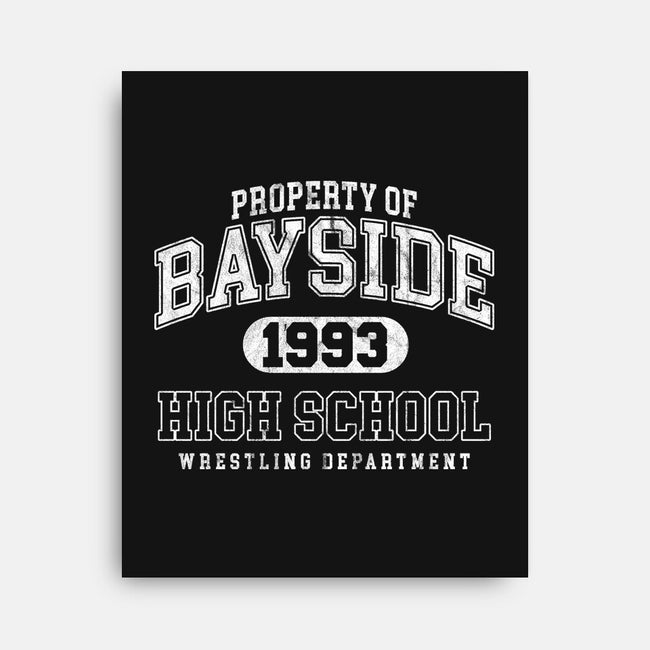 Property Of Bayside High-None-Stretched-Canvas-ACraigL