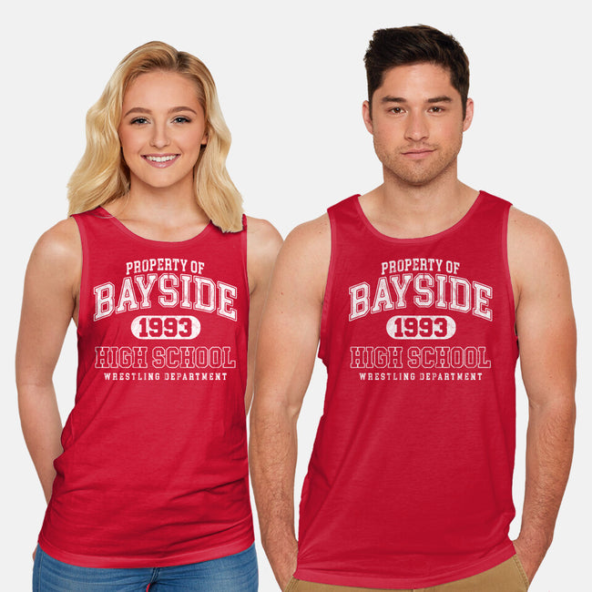 Property Of Bayside High-Unisex-Basic-Tank-ACraigL