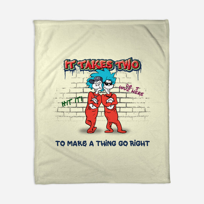 It Takes Two Things-None-Fleece-Blanket-ACraigL