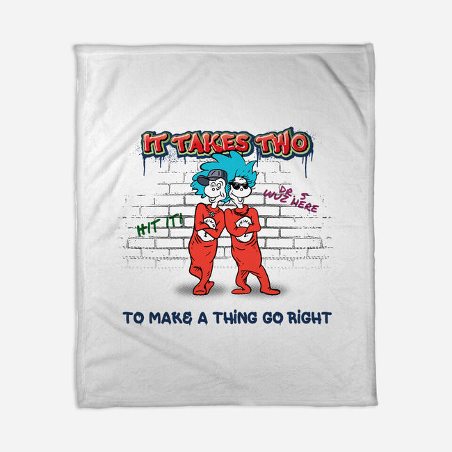 It Takes Two Things-None-Fleece-Blanket-ACraigL