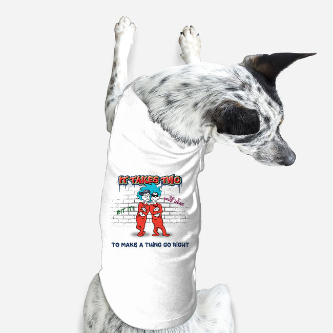 It Takes Two Things-Dog-Basic-Pet Tank-ACraigL