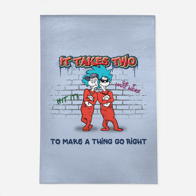 It Takes Two Things-None-Outdoor-Rug-ACraigL