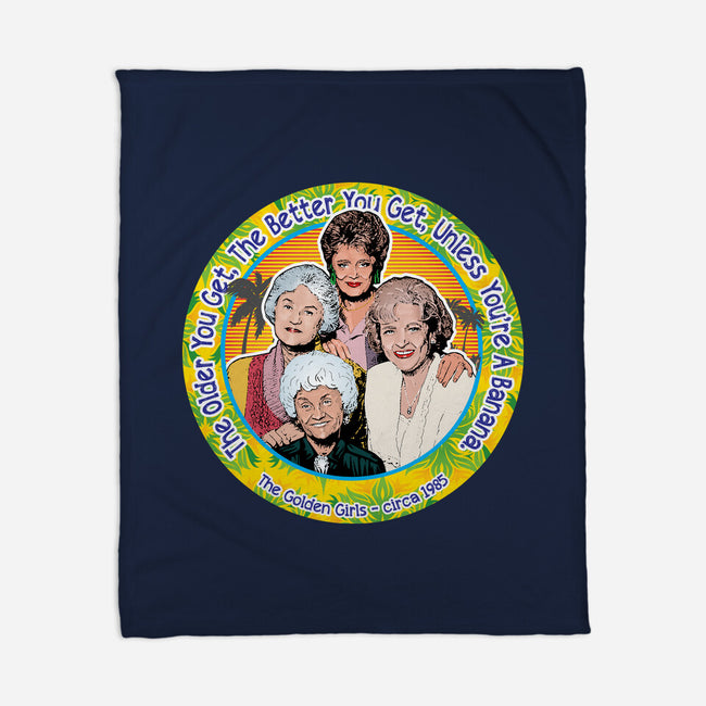 The Better You Get-None-Fleece-Blanket-AlemaArt