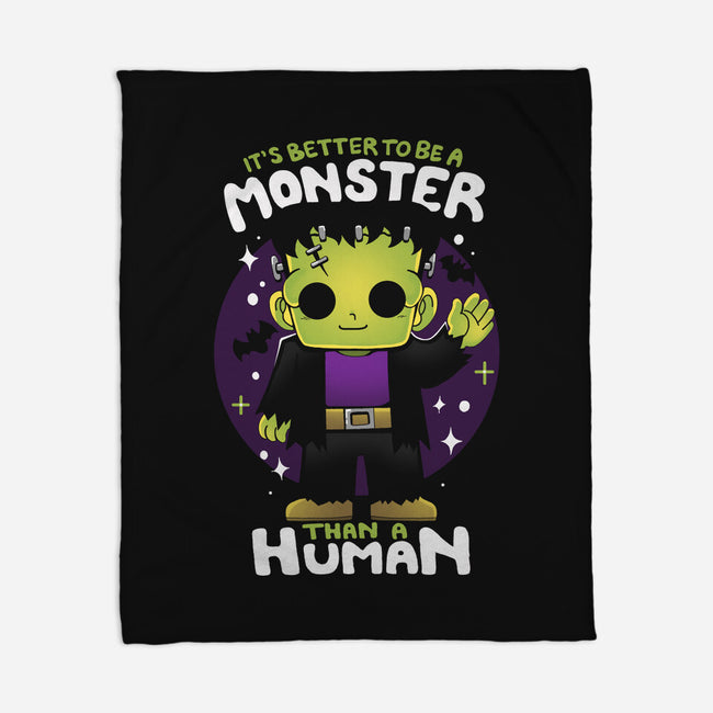 Better To Be A Monster-None-Fleece-Blanket-Vallina84