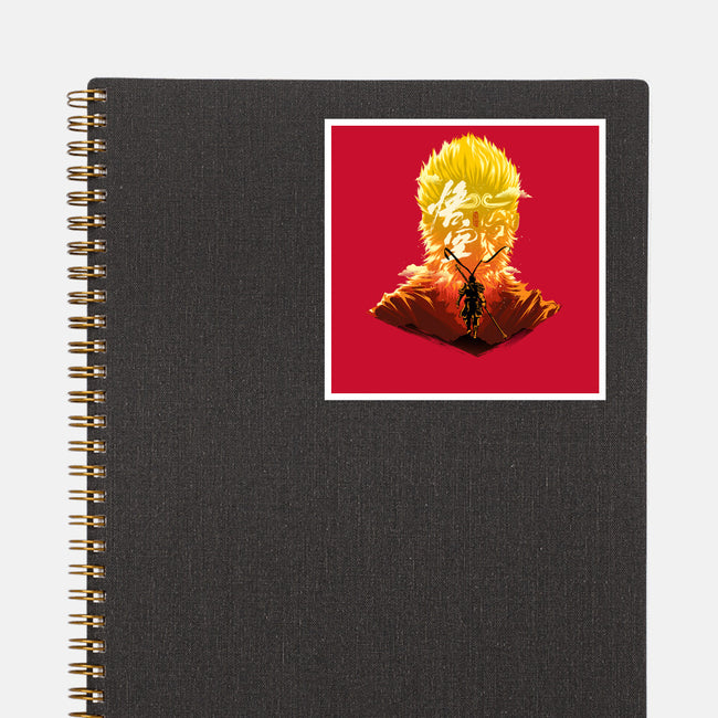 The Monkey King-None-Glossy-Sticker-hypertwenty