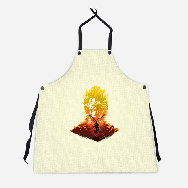 The Monkey King-Unisex-Kitchen-Apron-hypertwenty