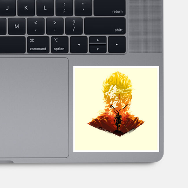 The Monkey King-None-Glossy-Sticker-hypertwenty