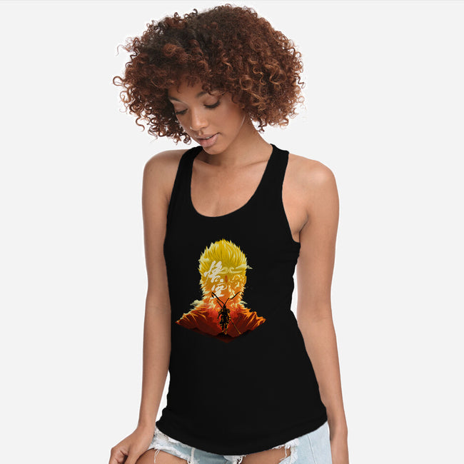 The Monkey King-Womens-Racerback-Tank-hypertwenty