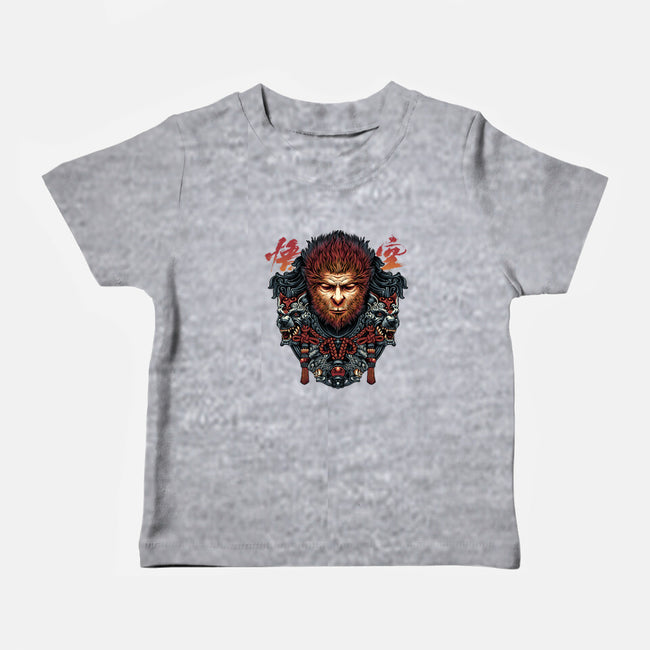 The Legend Of The Monkey King-Baby-Basic-Tee-glitchygorilla