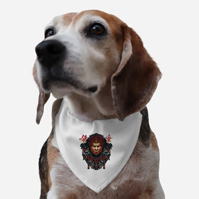 The Legend Of The Monkey King-Dog-Adjustable-Pet Collar-glitchygorilla