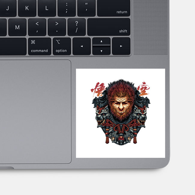 The Legend Of The Monkey King-None-Glossy-Sticker-glitchygorilla