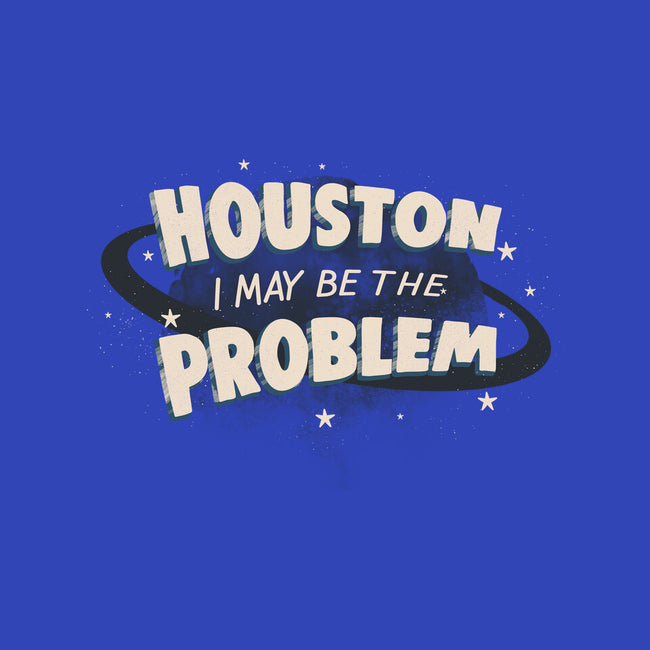 Houston I May Be The Problem-Dog-Adjustable-Pet Collar-koalastudio