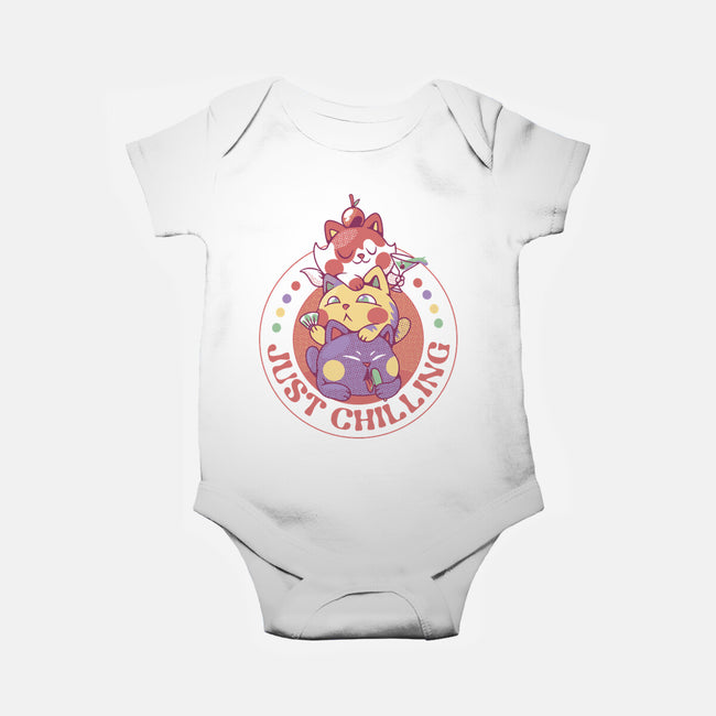 Kitten Cat Ice Cream-Baby-Basic-Onesie-tobefonseca