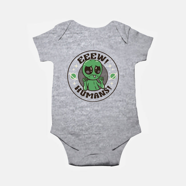 Eeew Humans-Baby-Basic-Onesie-tobefonseca