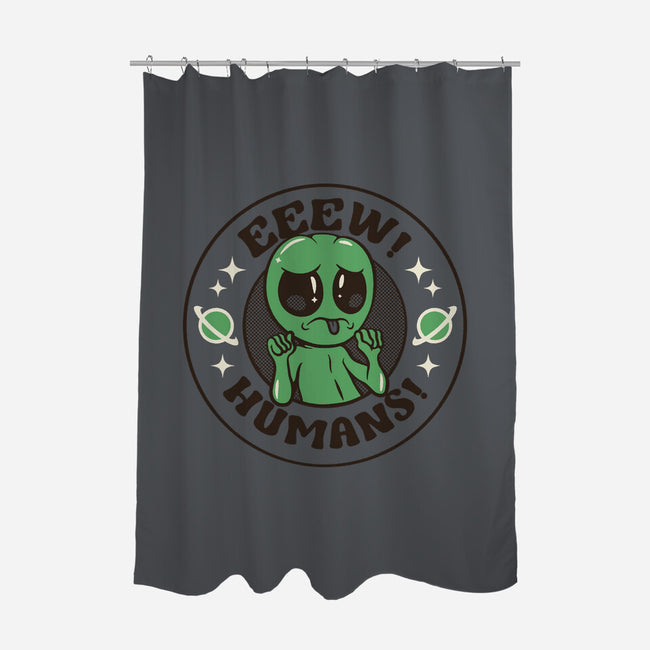 Eeew Humans-None-Polyester-Shower Curtain-tobefonseca