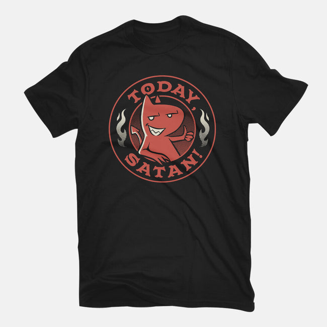 Today Satan-Womens-Basic-Tee-tobefonseca