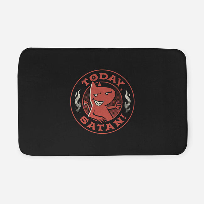 Today Satan-None-Memory Foam-Bath Mat-tobefonseca