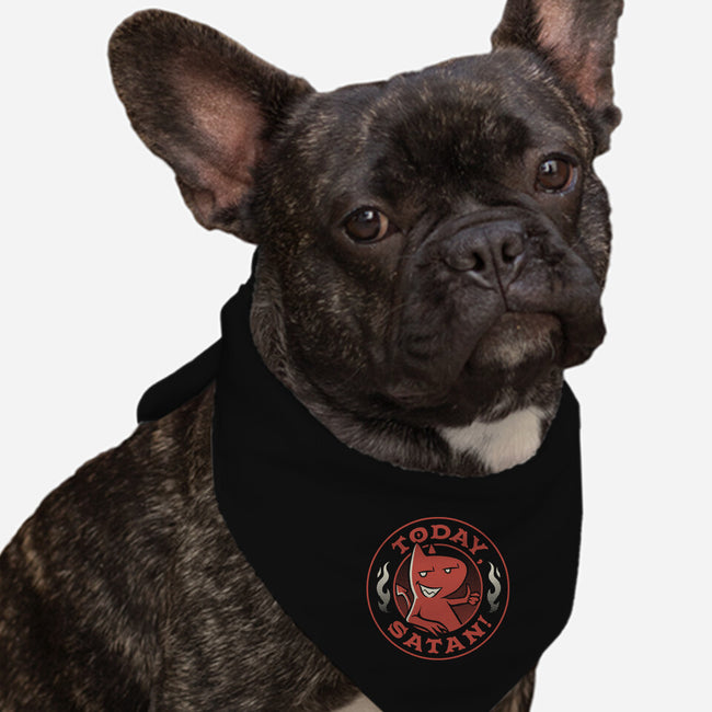 Today Satan-Dog-Bandana-Pet Collar-tobefonseca