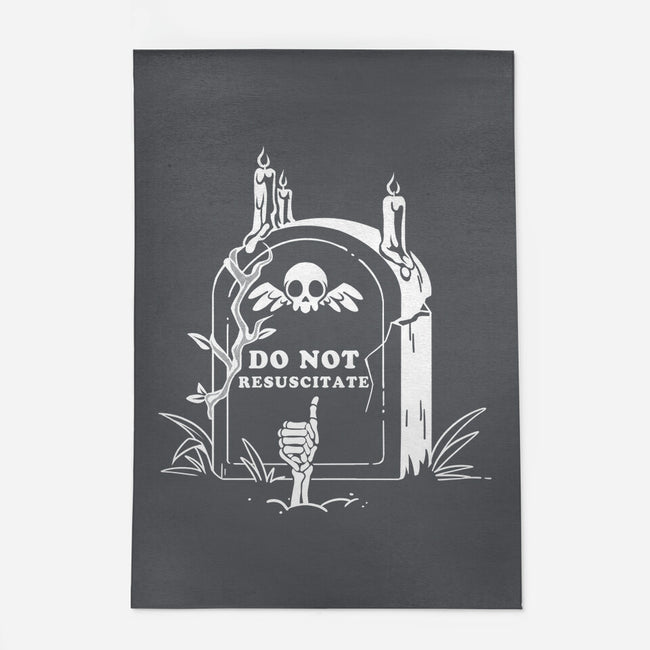 Do Not Resuscitate Grave-None-Outdoor-Rug-tobefonseca