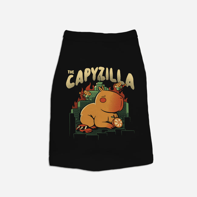 Capyzilla Kawaii Monster-Cat-Basic-Pet Tank-tobefonseca