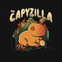 Capyzilla Kawaii Monster-Womens-Off Shoulder-Tee-tobefonseca