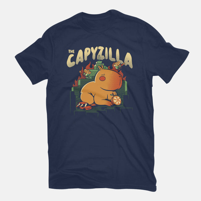 Capyzilla Kawaii Monster-Womens-Basic-Tee-tobefonseca