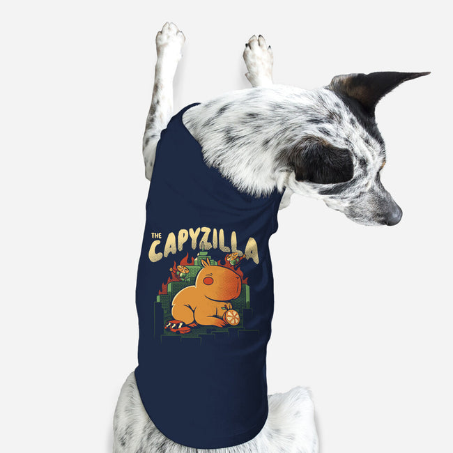 Capyzilla Kawaii Monster-Dog-Basic-Pet Tank-tobefonseca