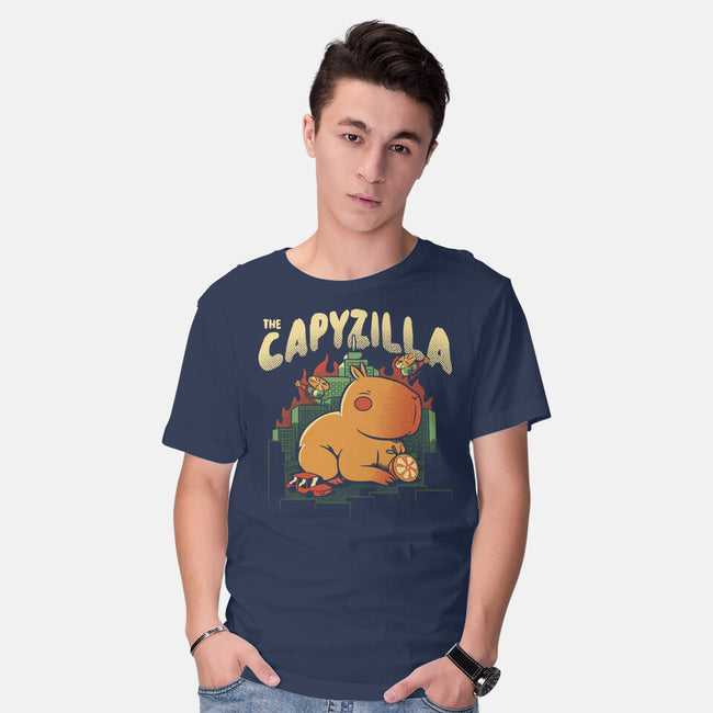 Capyzilla Kawaii Monster-Mens-Basic-Tee-tobefonseca