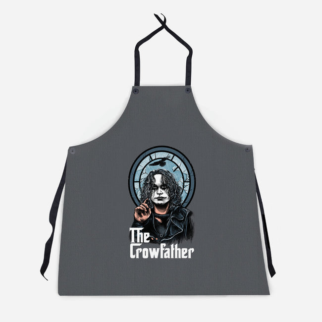 The Crowfather-Unisex-Kitchen-Apron-zascanauta