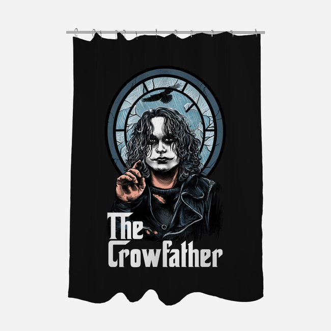 The Crowfather-None-Polyester-Shower Curtain-zascanauta