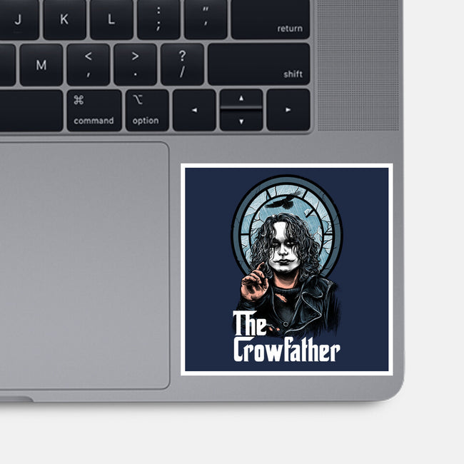 The Crowfather-None-Glossy-Sticker-zascanauta