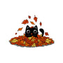 Kitty Leaves-None-Matte-Poster-erion_designs