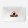 Kitty Leaves-None-Memory Foam-Bath Mat-erion_designs