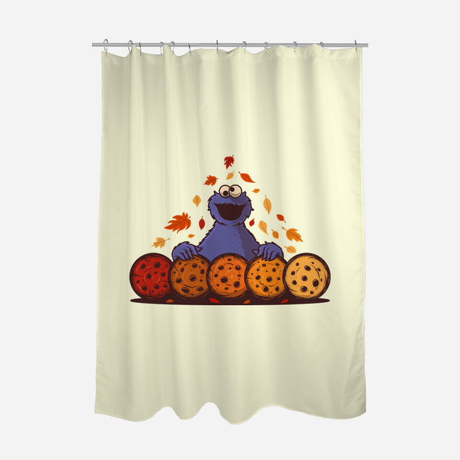 Autumn Cookie Colors-None-Polyester-Shower Curtain-erion_designs